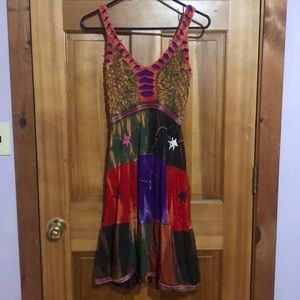 Beautiful NEVER WORN quilted boho dress